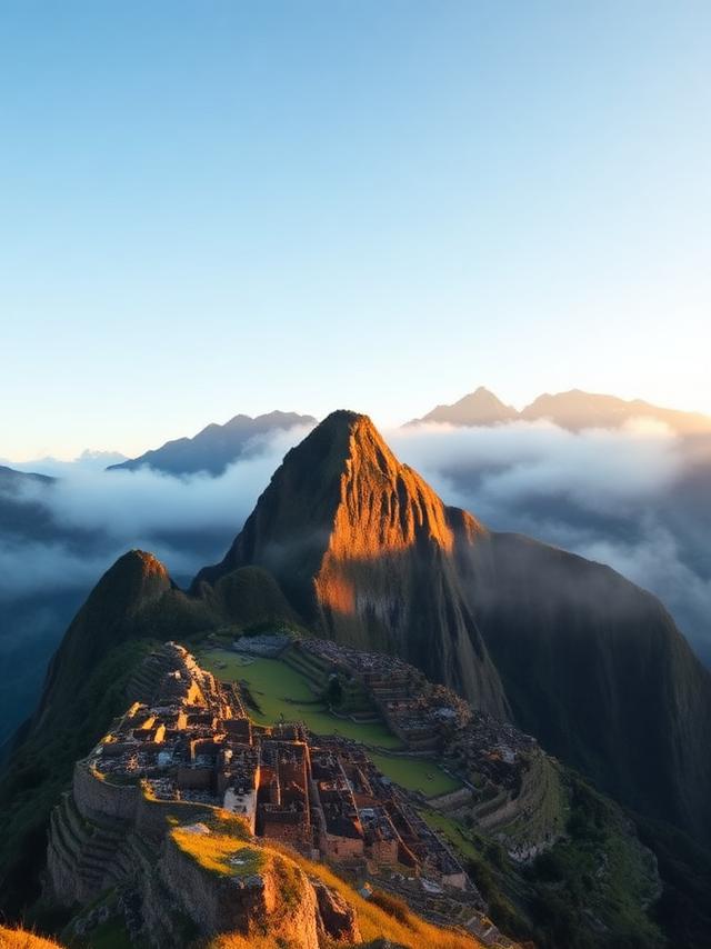 Machu Picchu at dawn — Alejandro's visit to the 8 Wonders