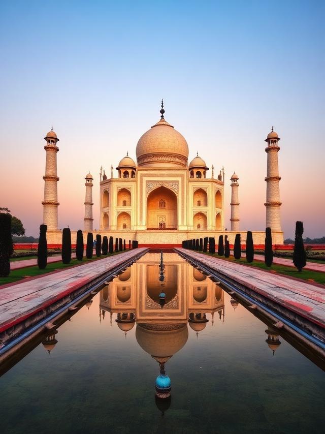Taj Mahal, India — Alejandro's visit to the New 8 Wonders of the World